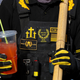 A member of the Proud Boys speaks to the media at a gun rights rally near the Capitol in Richmond, Virginia on January 18, 2021.